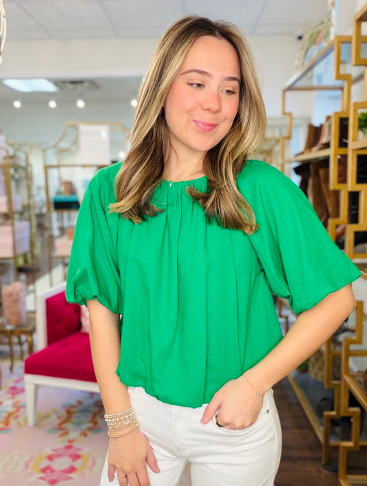 The Grace Gathered Blouse