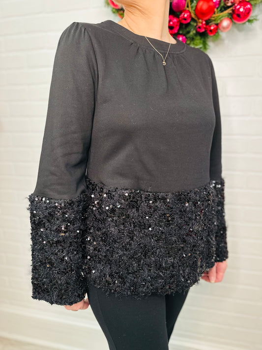 The Shea Sequin Top/ FINAL SALE