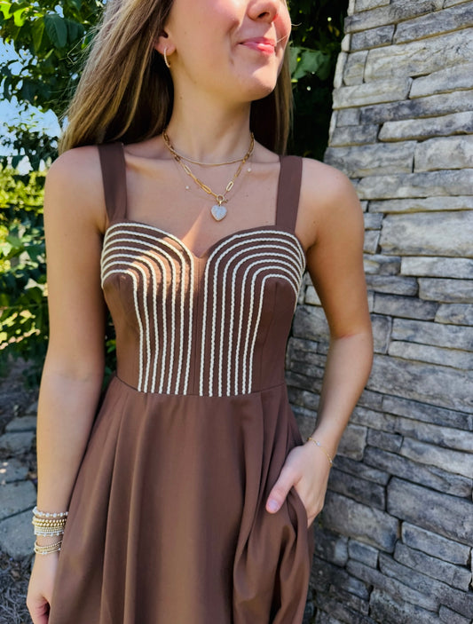 The Ella Embroidered Dress