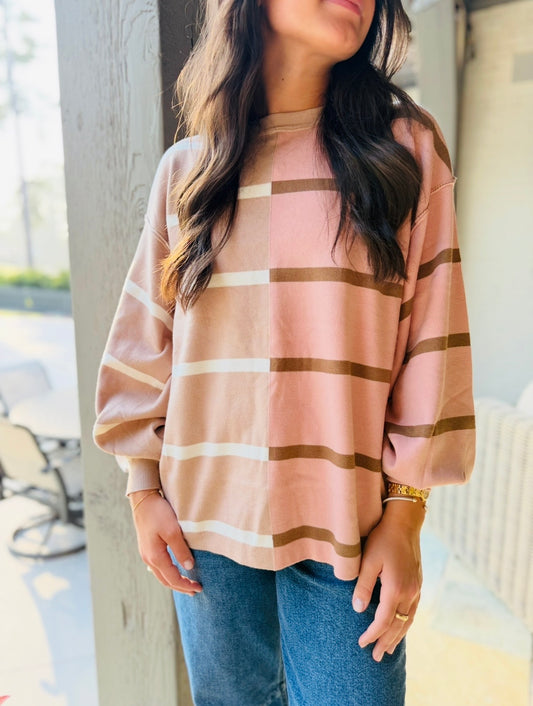 The Carmen Colorblock Sweater