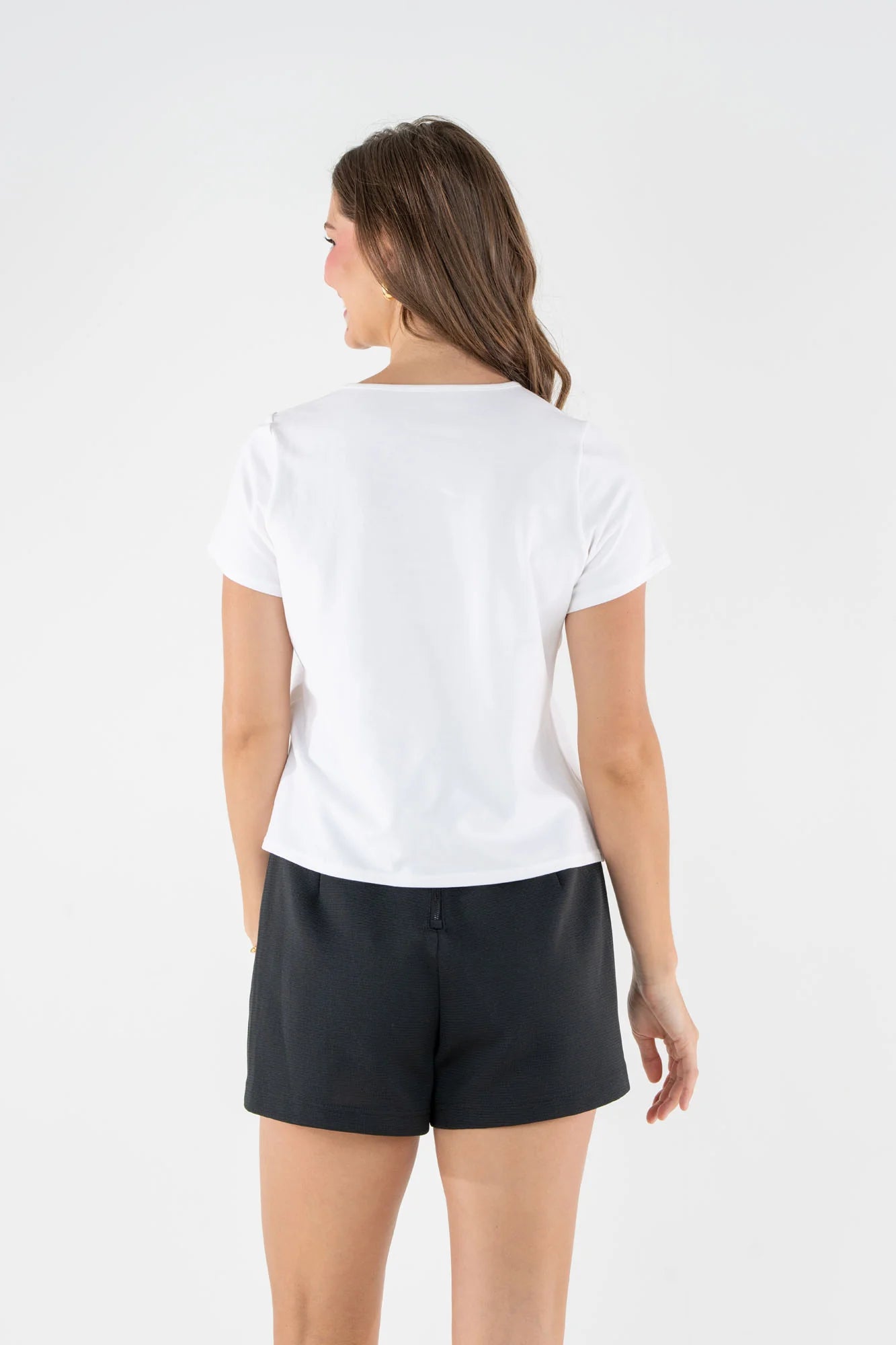 Emily McCarthy/ The Joy Tee/ White