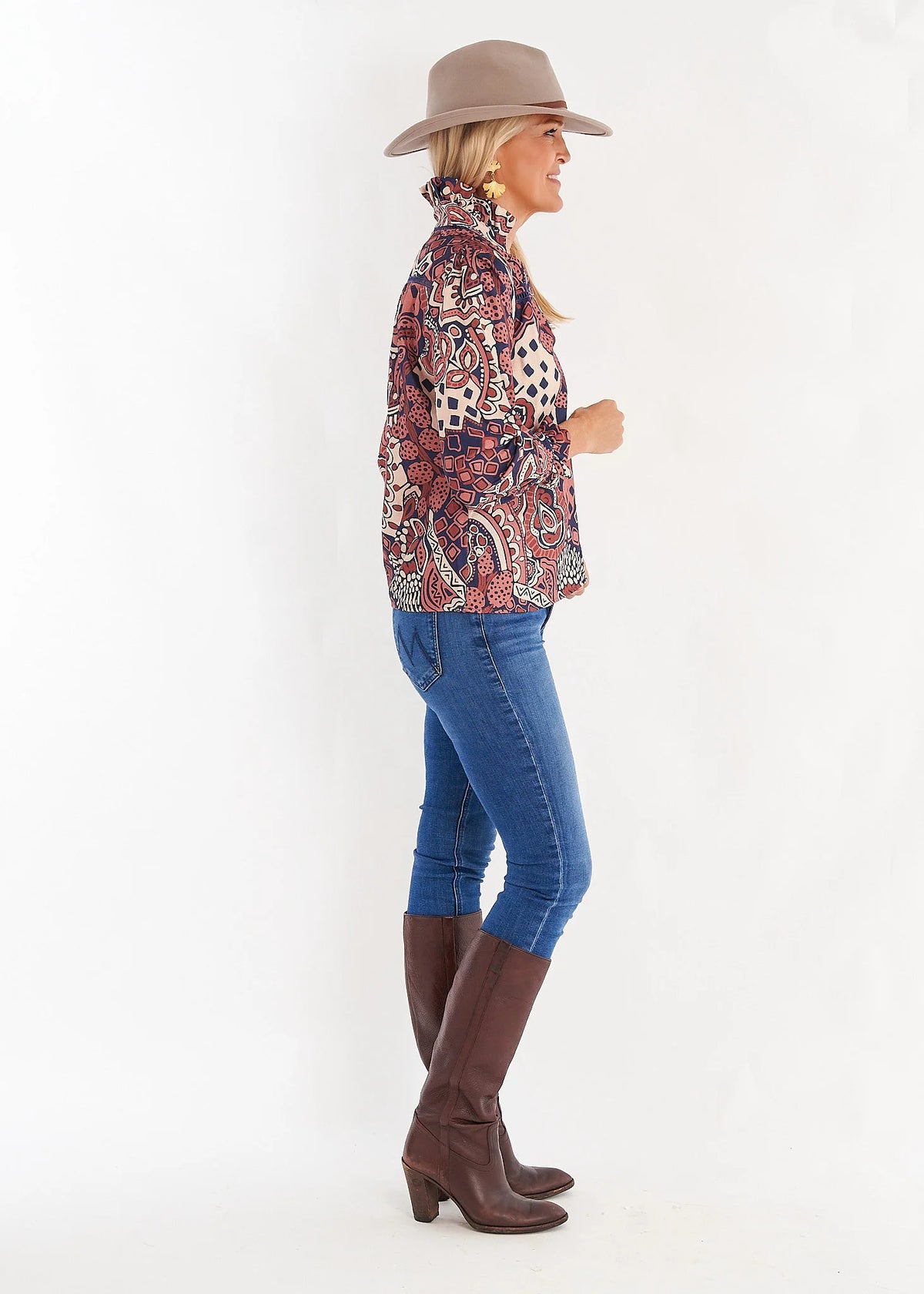 CK Bradley/ The Aspen Blouse/ Hemingway Moab