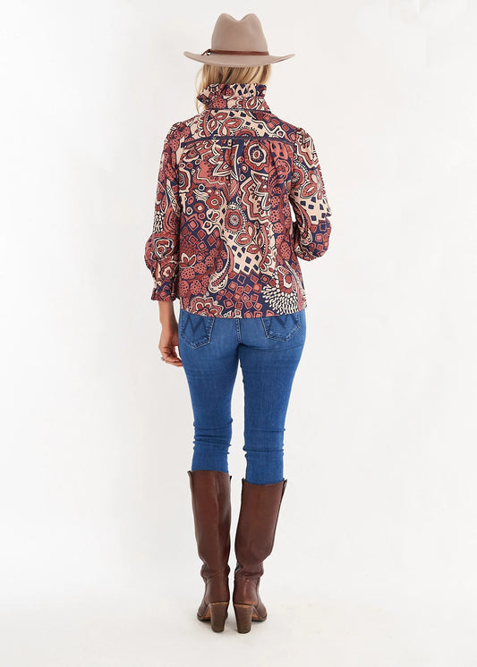 CK Bradley/ The Aspen Blouse/ Hemingway Moab