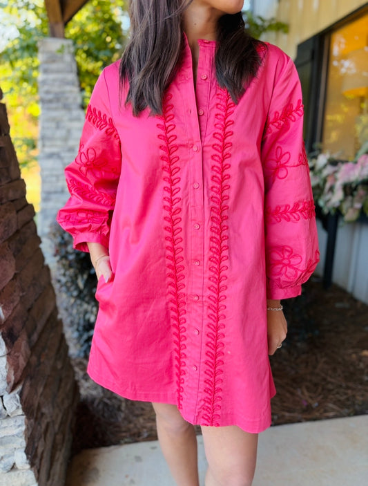 The Emma Lou Embroidered Dress