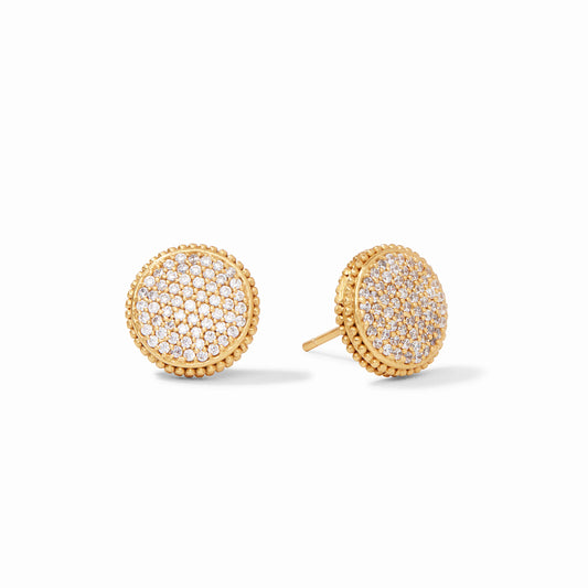 Julie Vos/ Fleur-de-Lis/ Cubic Zirconia Stud