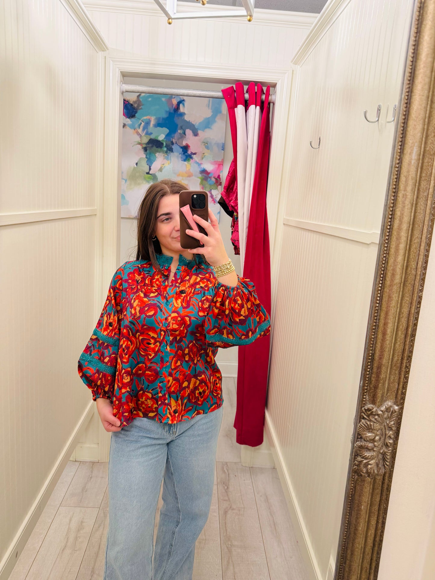 The Pixi Pleated Bishop Top