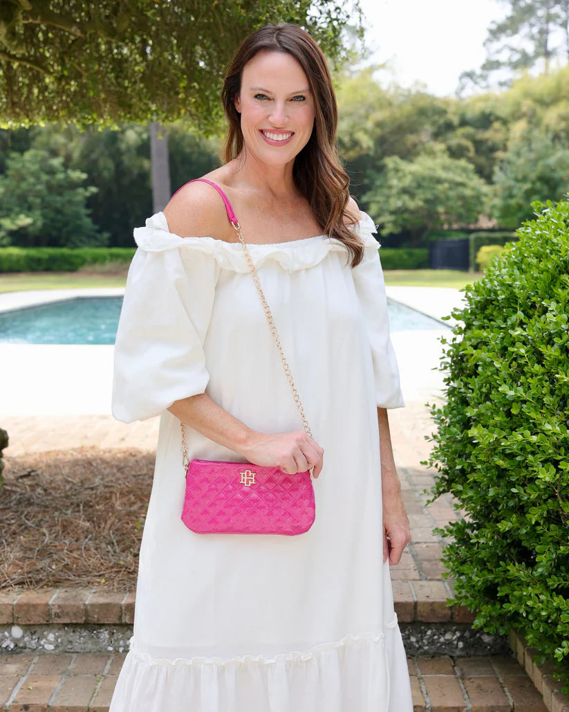 The Livi Quilted Crossbody