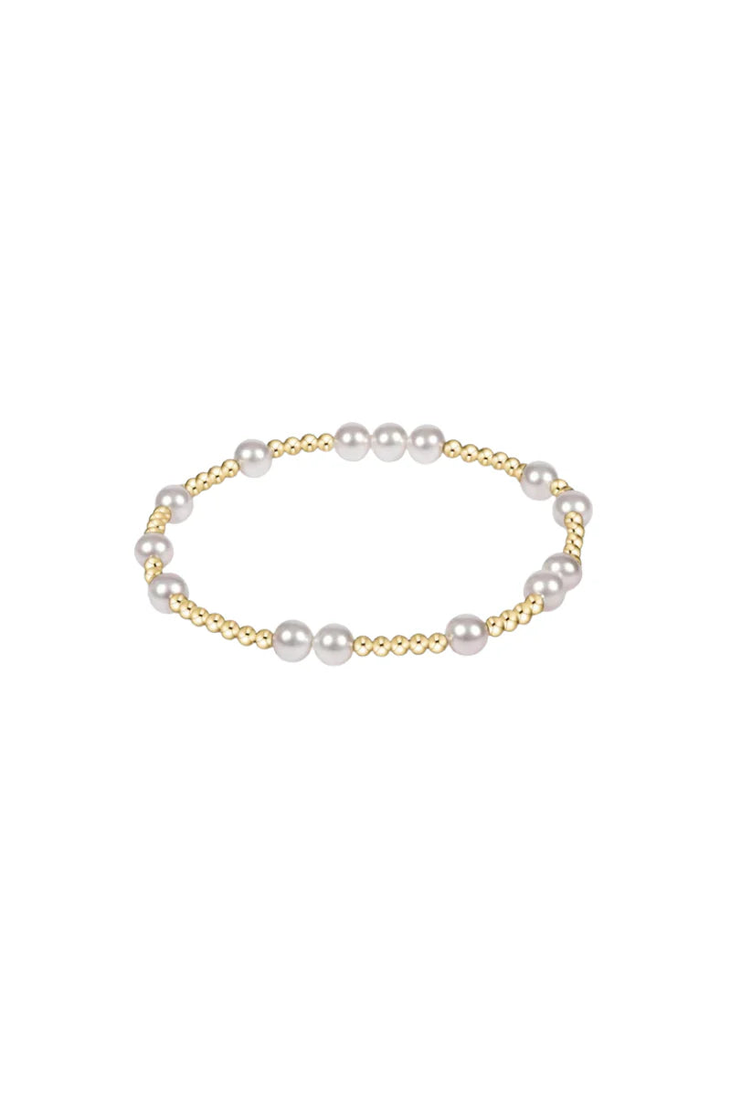 ENewton/Hope Unwritten 6MM Bead Bracelet-Pearl