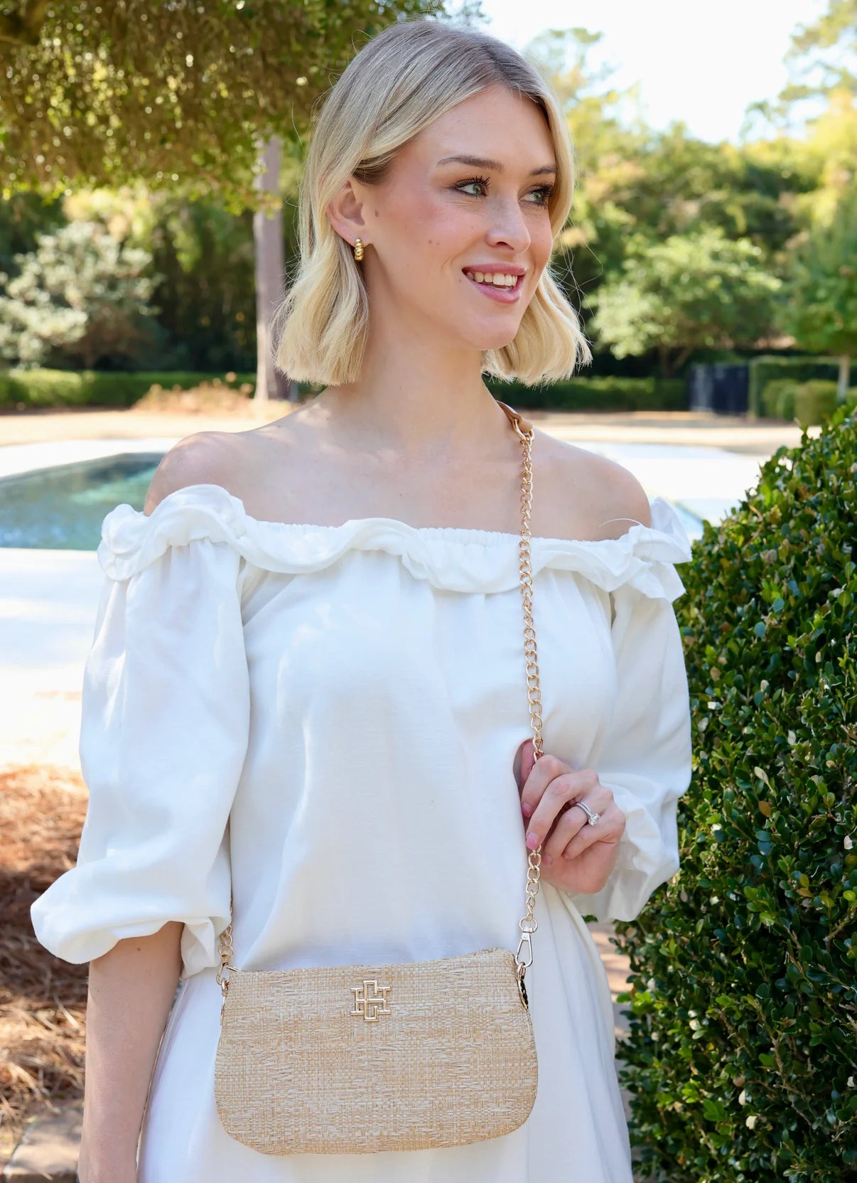 The Livi Quilted Crossbody