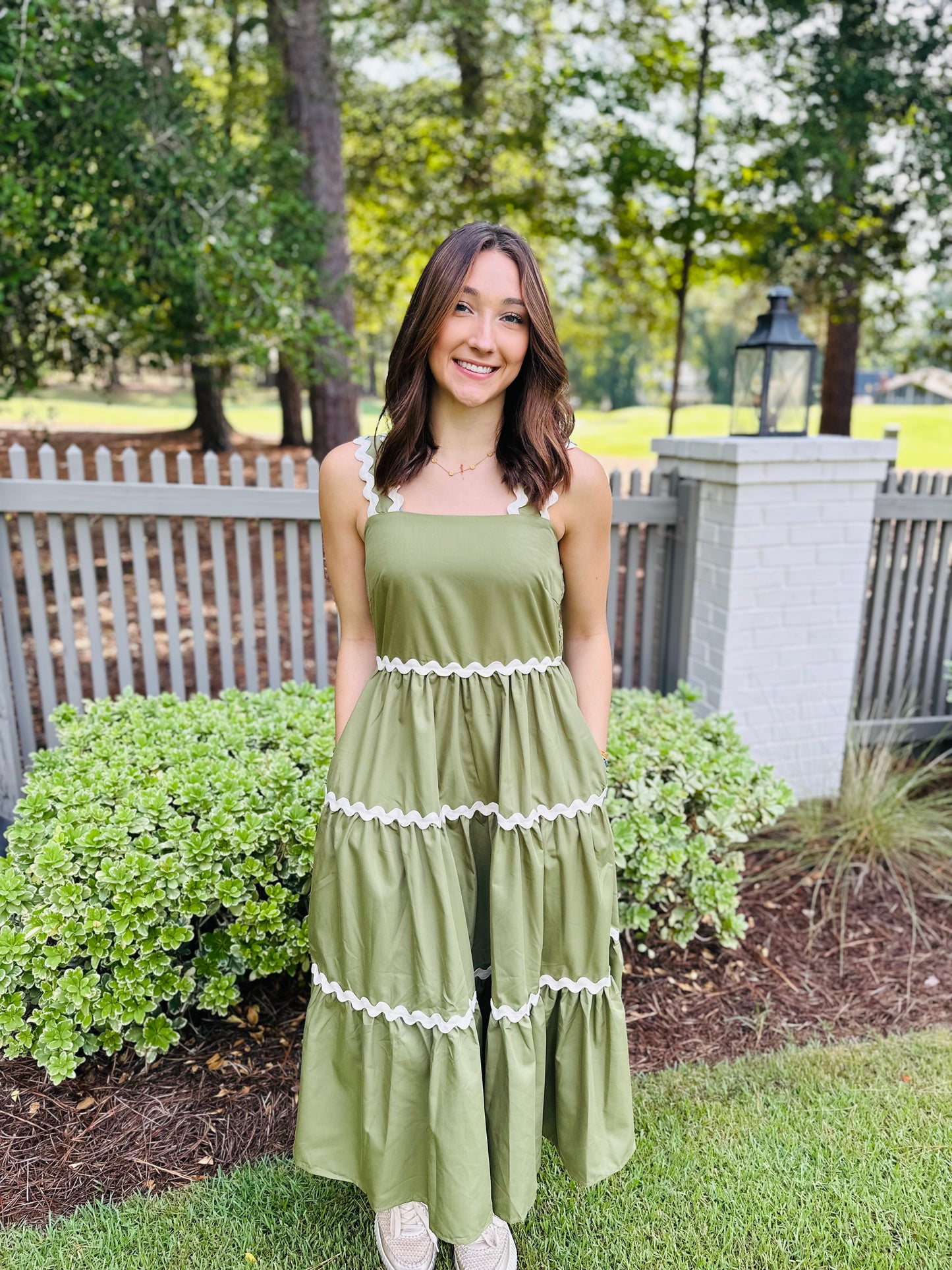 The Giani Green Dress/ FINAL SALE