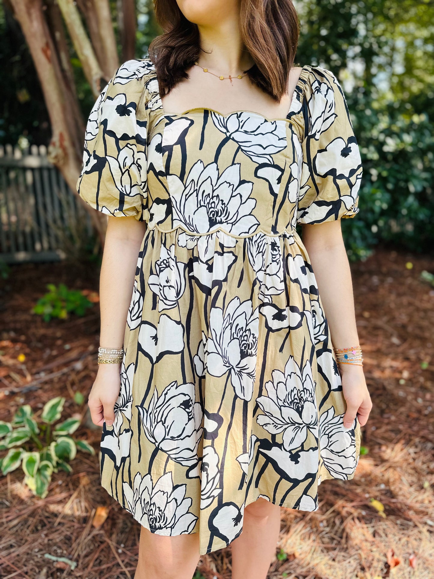 The Funky Floral Dress/ FINAL SALE