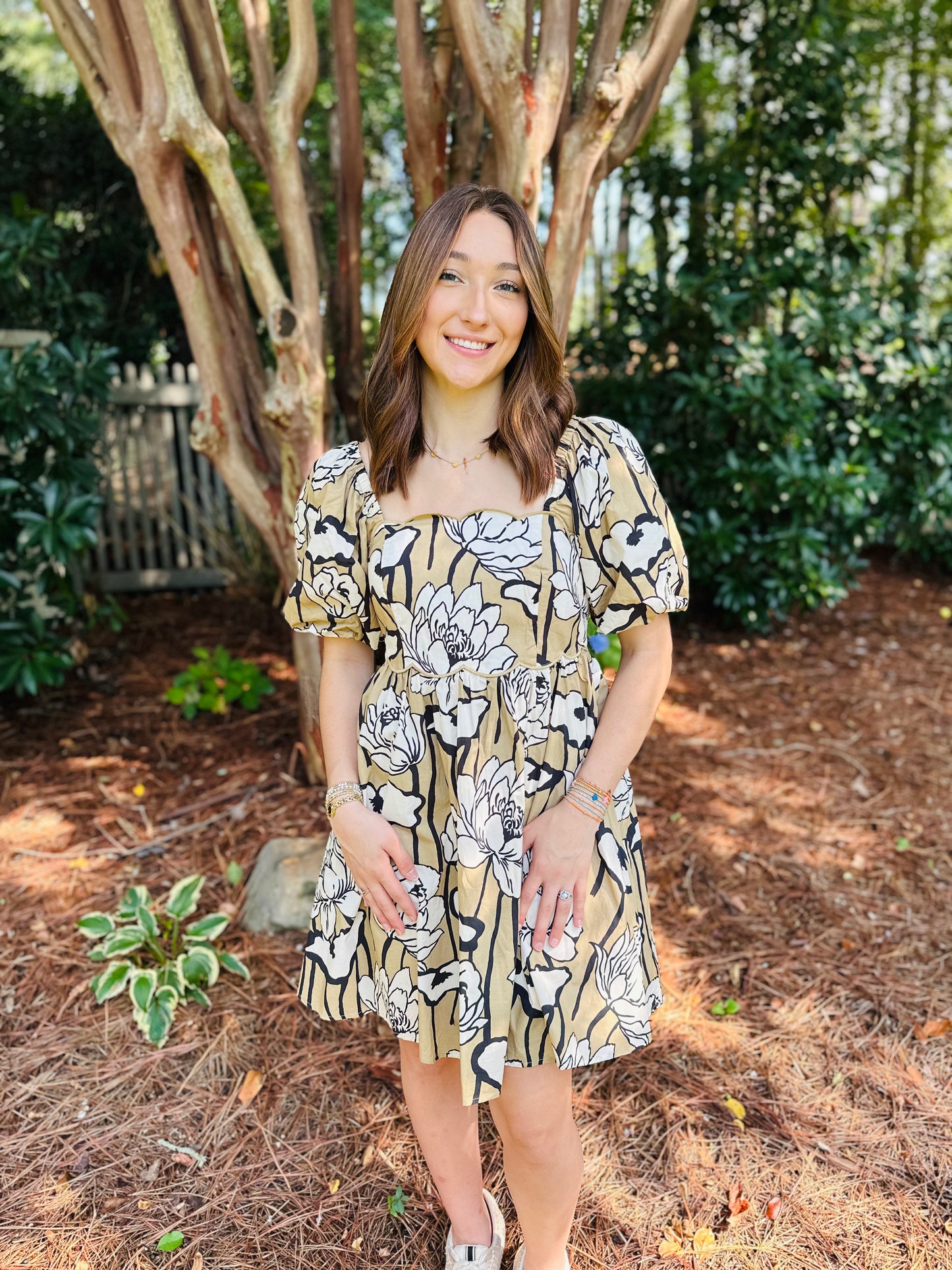 The Funky Floral Dress/ FINAL SALE