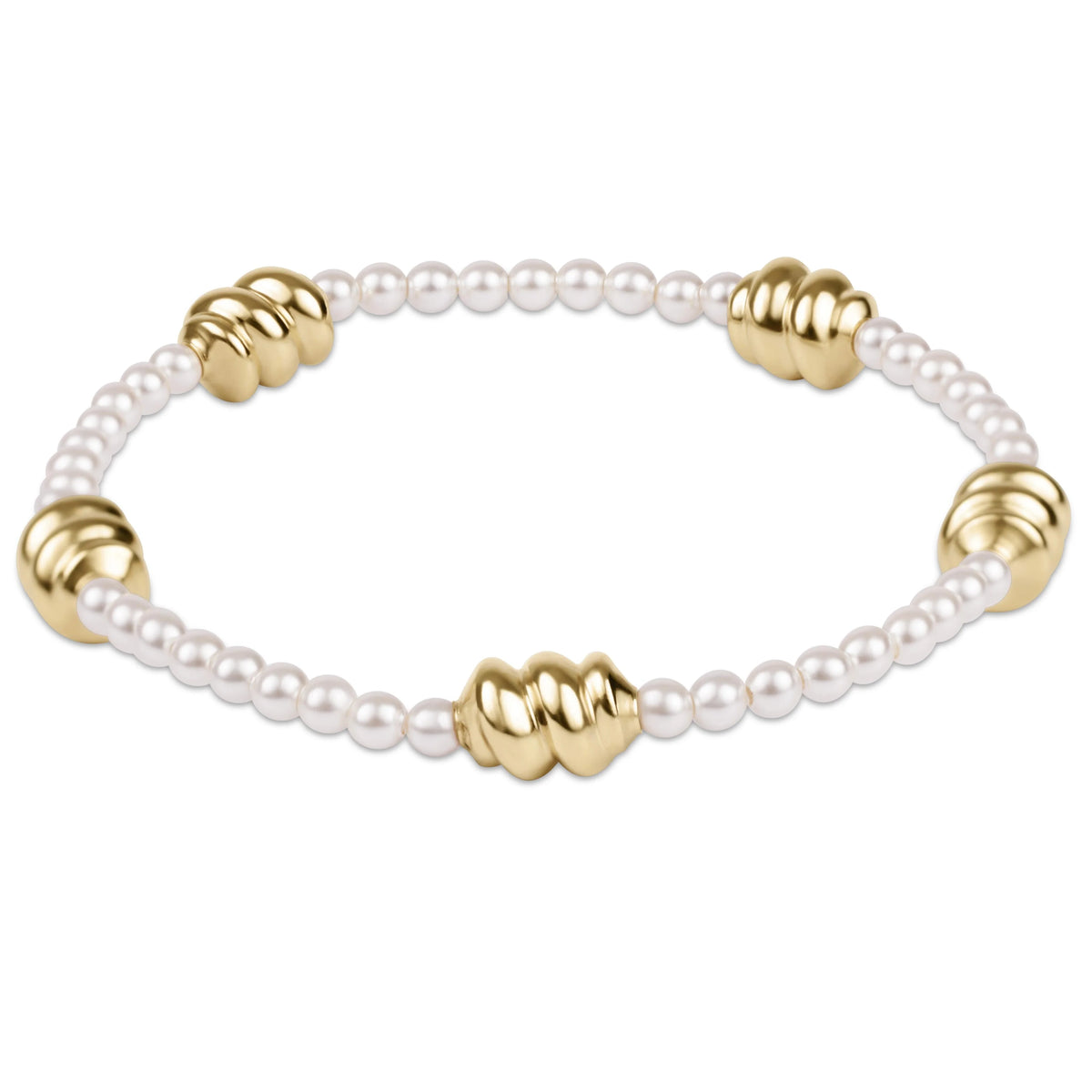 ENewton/ Admire Gold 3MM Pearl Bracelet