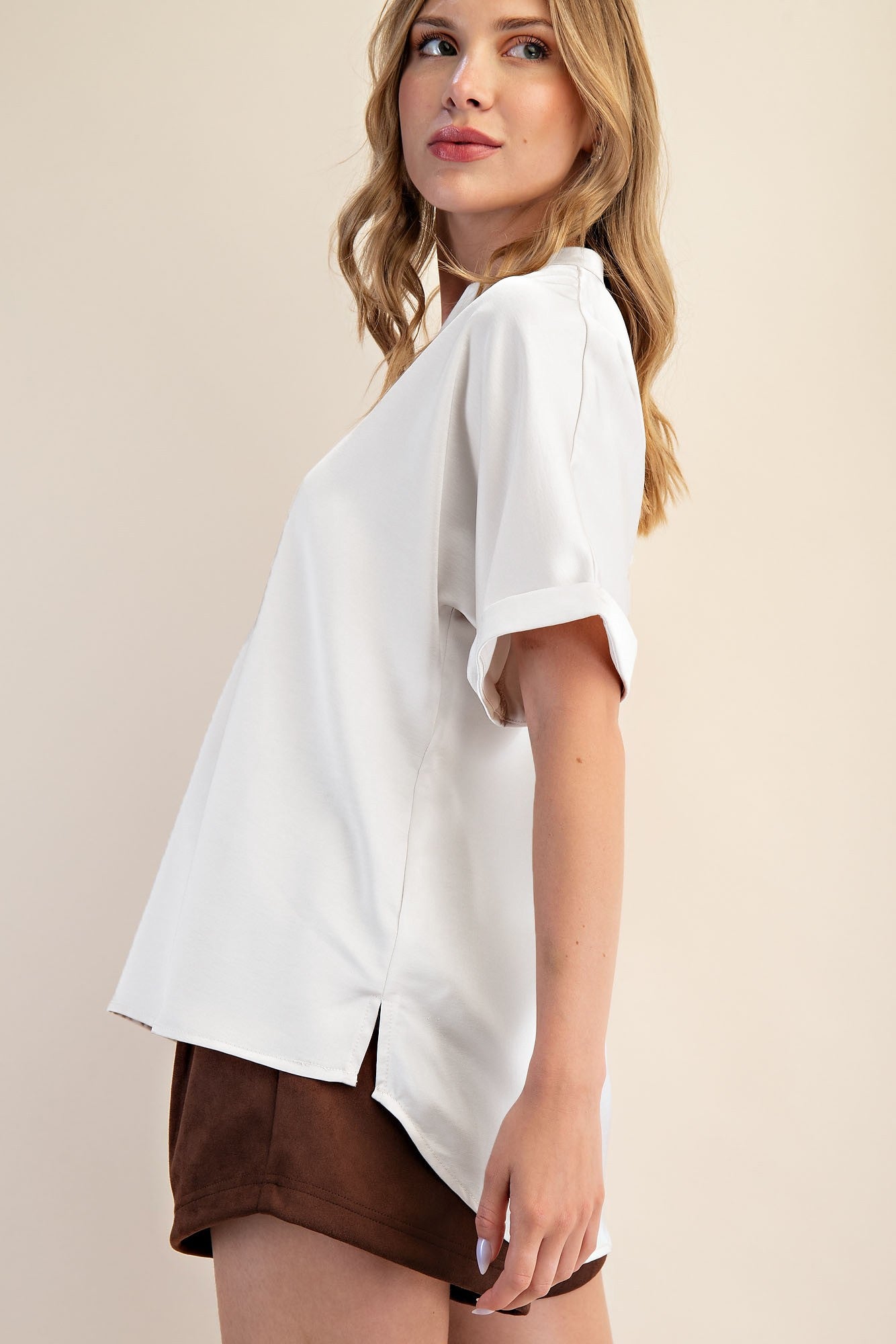 The Pennie Placket Top