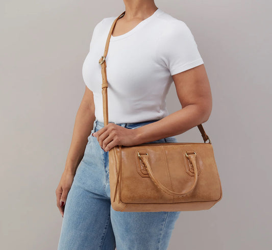 HOBO/ The Expedition Satchel/ Whiskey