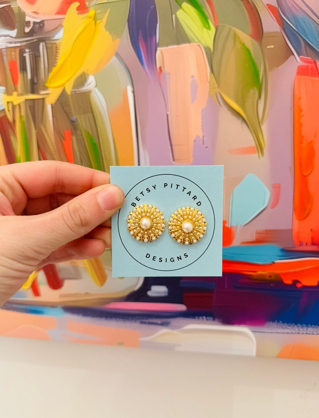 BPD/ The Pearl Burst Stud