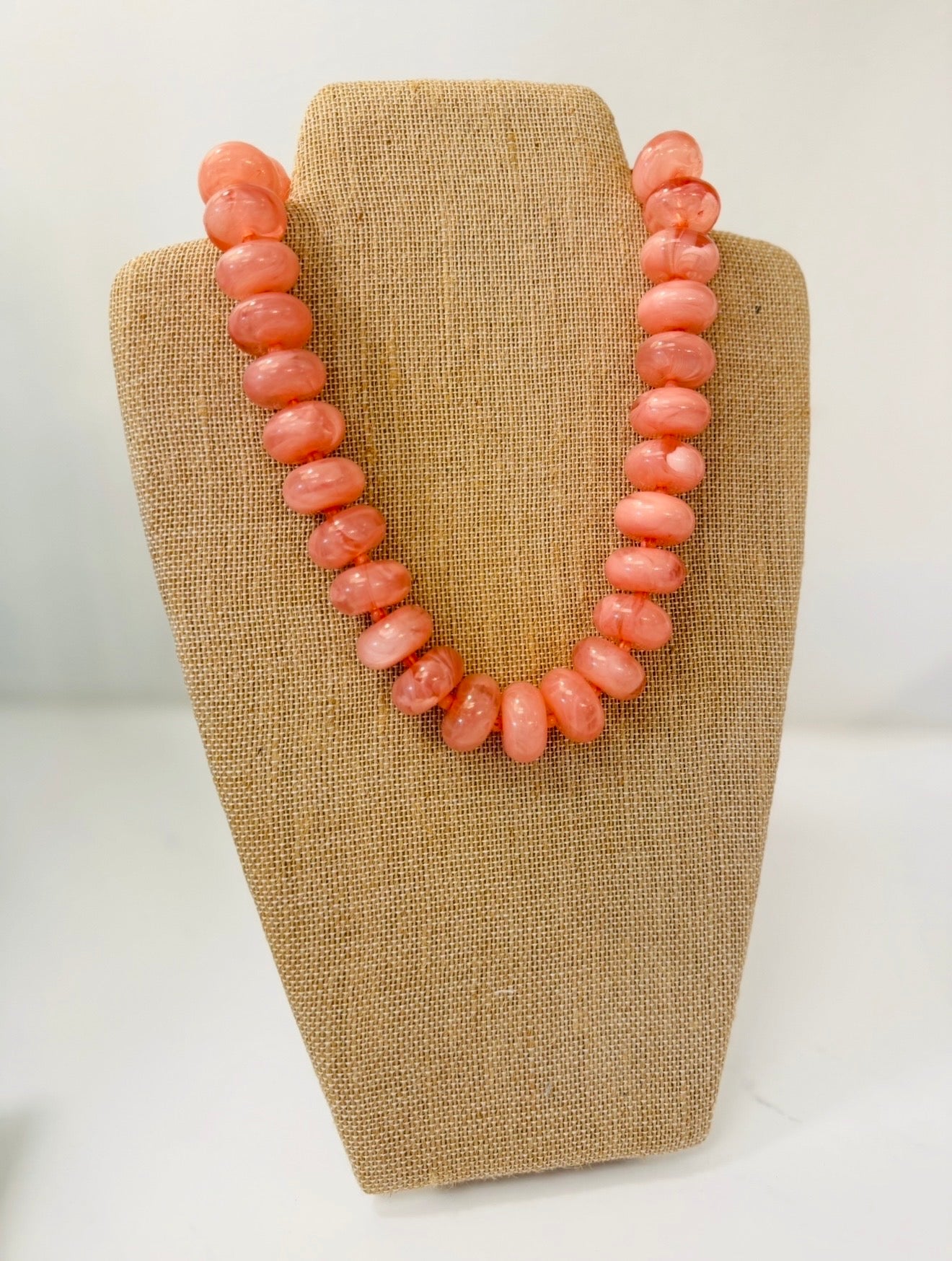 HD/ The Bimmie Beaded Necklace/ Mauve