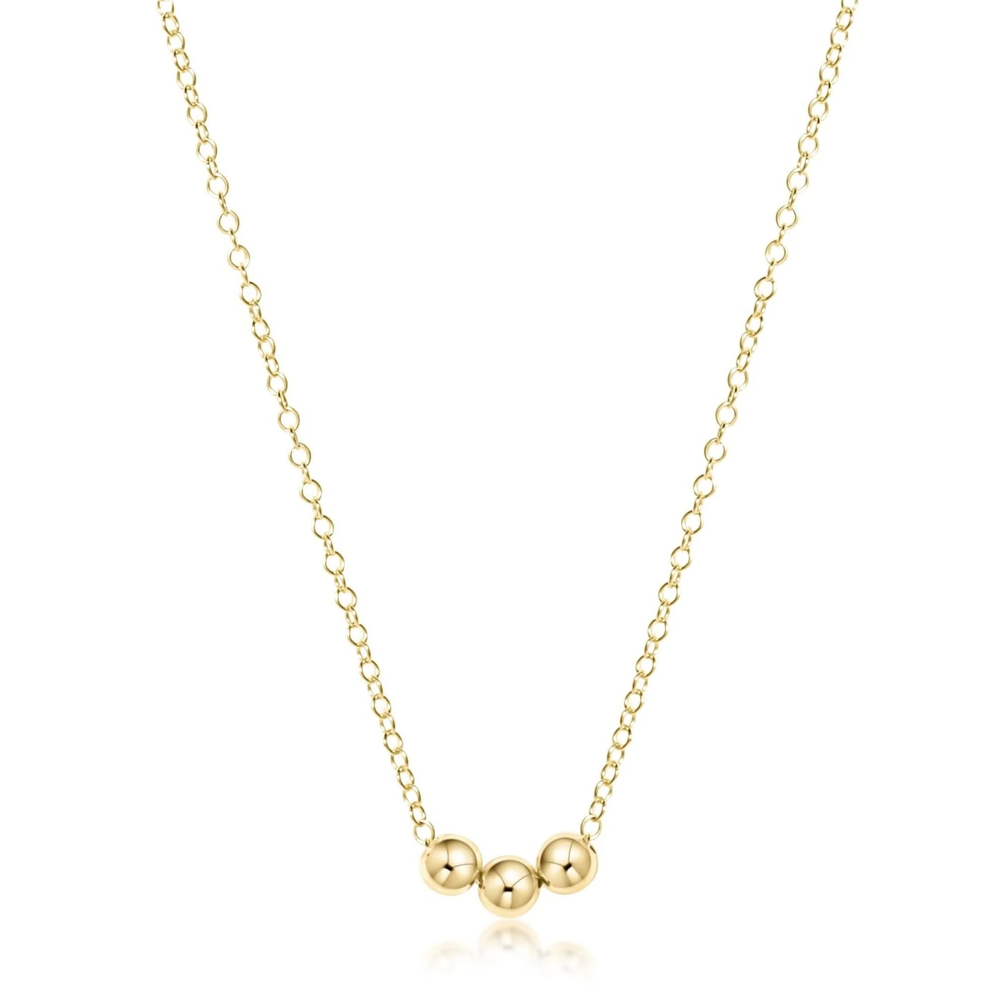 ENewton/ 16" Necklace Gold- Joy 6mm