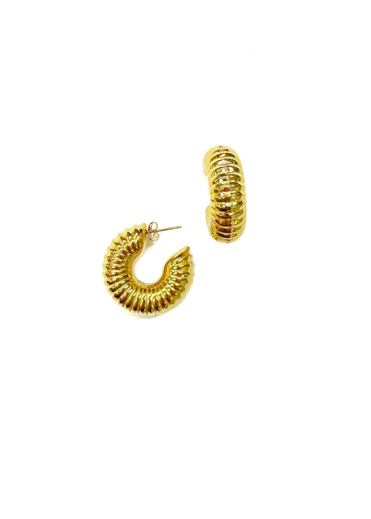 BPD/ The Brigerton Hoop-Gold Post