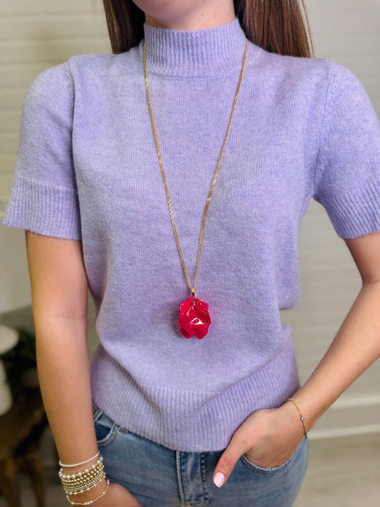 The Cara Cluster Long Necklace