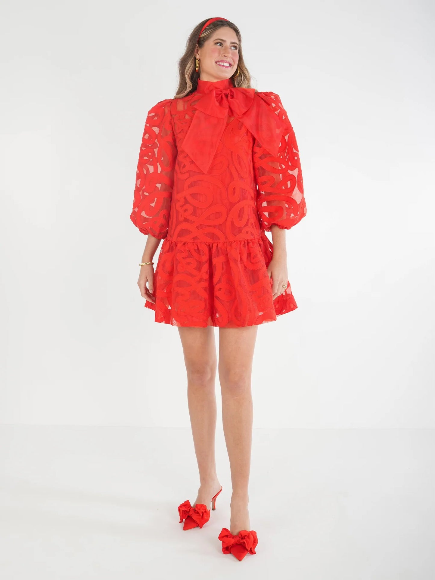 Emily McCarthy/Bella Dress/Joy Organza FINAL SALE