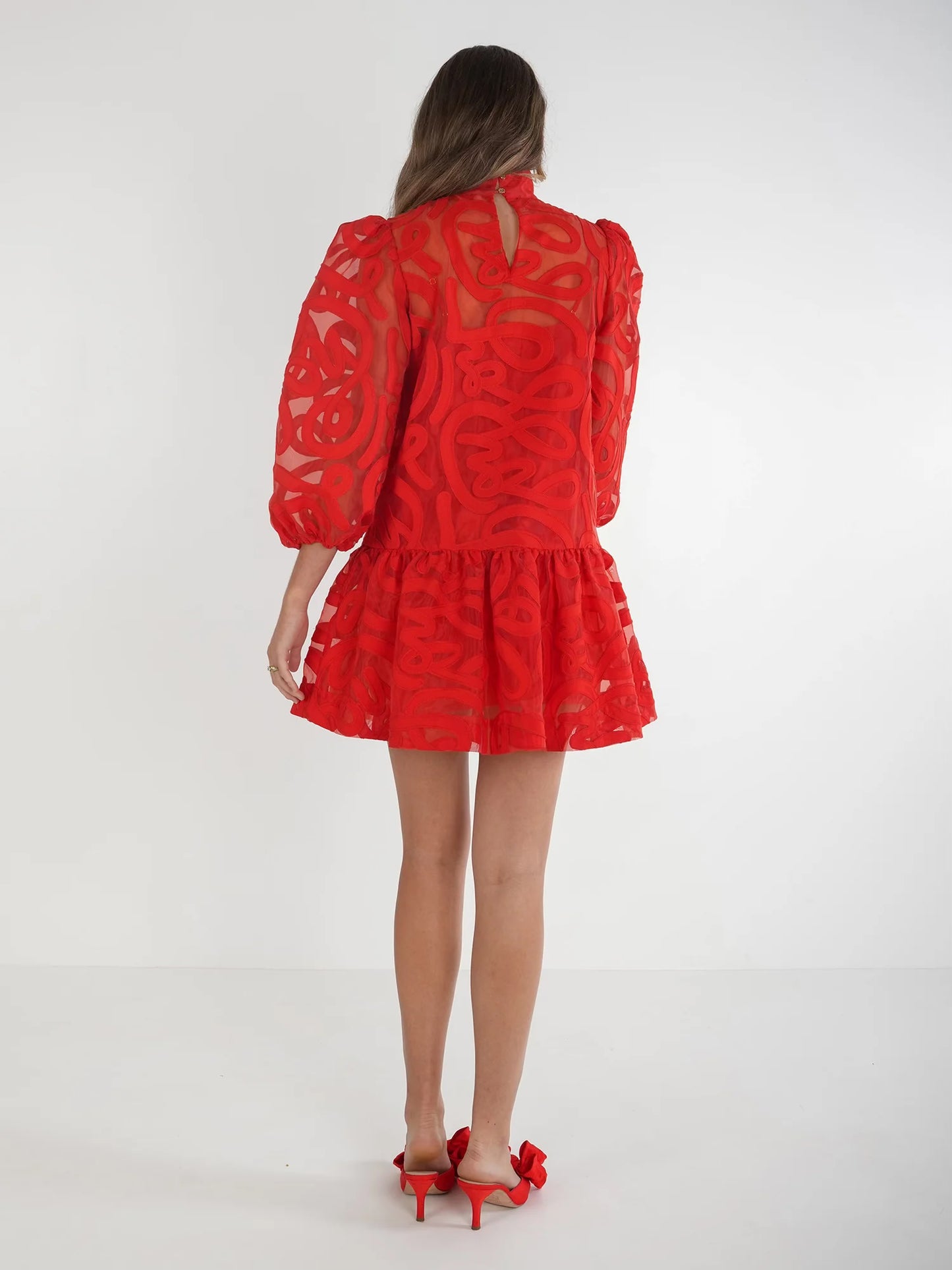 Emily McCarthy/Bella Dress/Joy Organza FINAL SALE