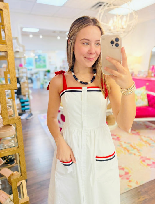 The Merica' Midi Dress/ FINAL SALE