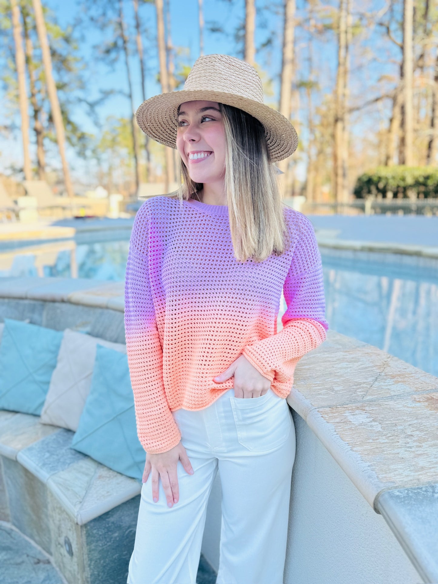 The Olia Ombre Sweater