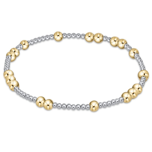 ENewton/ Extends/ Hope Unwritten 4MM Bead Bracelet-Mixed Metal