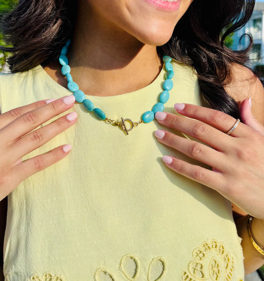 BPD/ The Pennington Necklace/ Small Turquoise