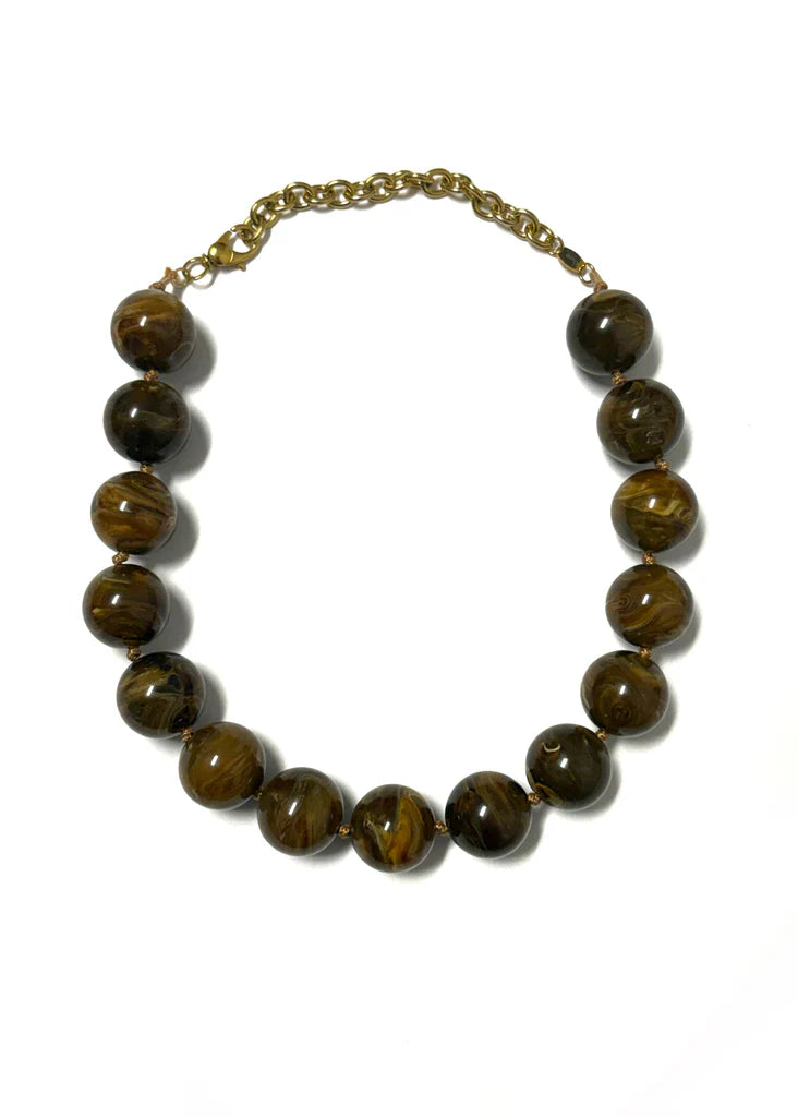 BPD/ The Culver Necklace/ Chocolate