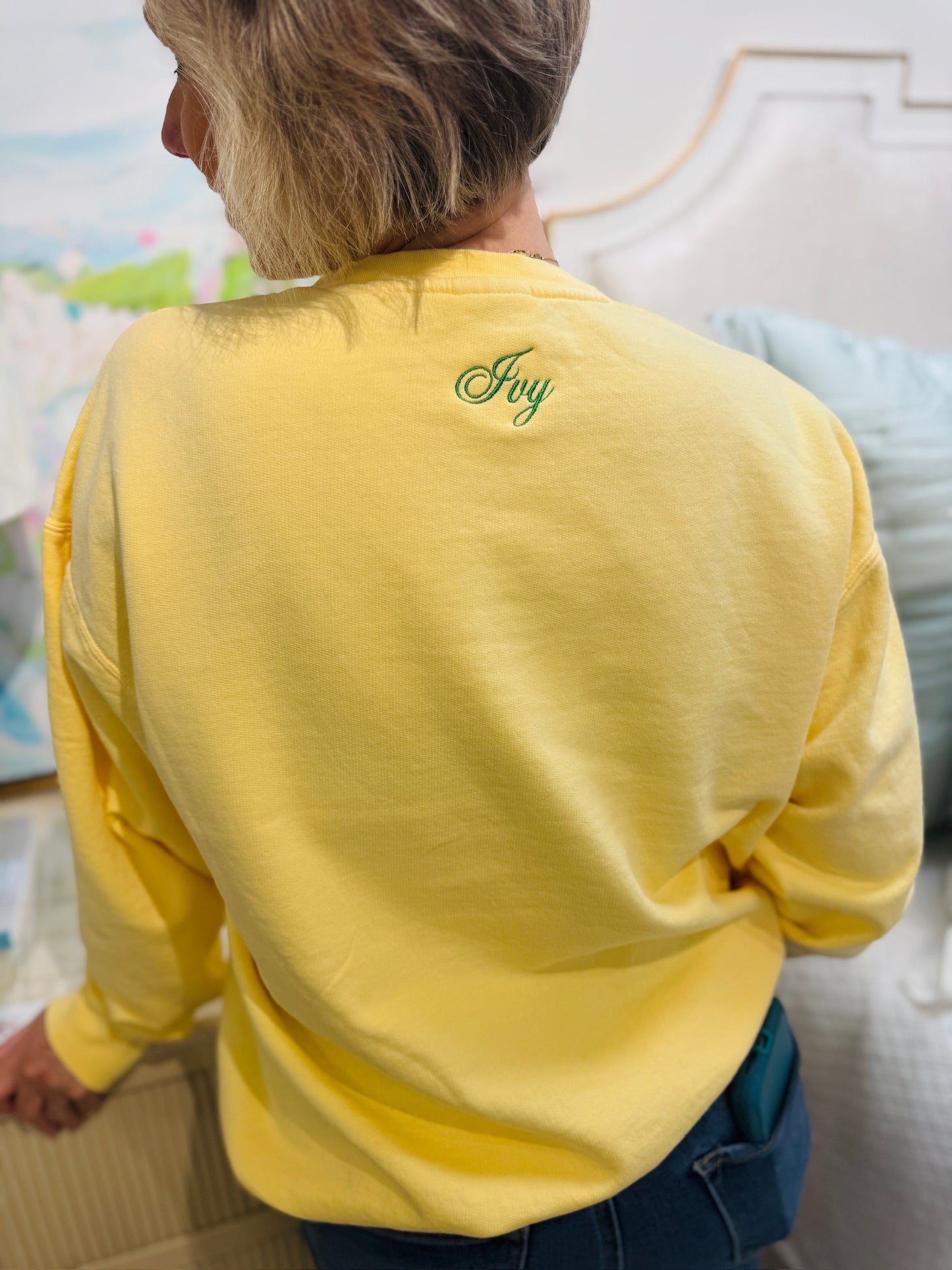 The Azalea Amen Crewneck