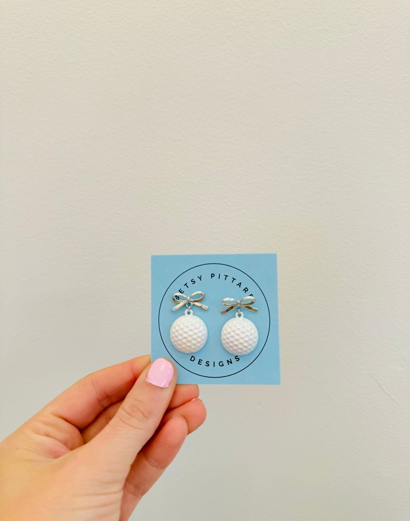 BPD/ The Golf Ball Dangle Earring