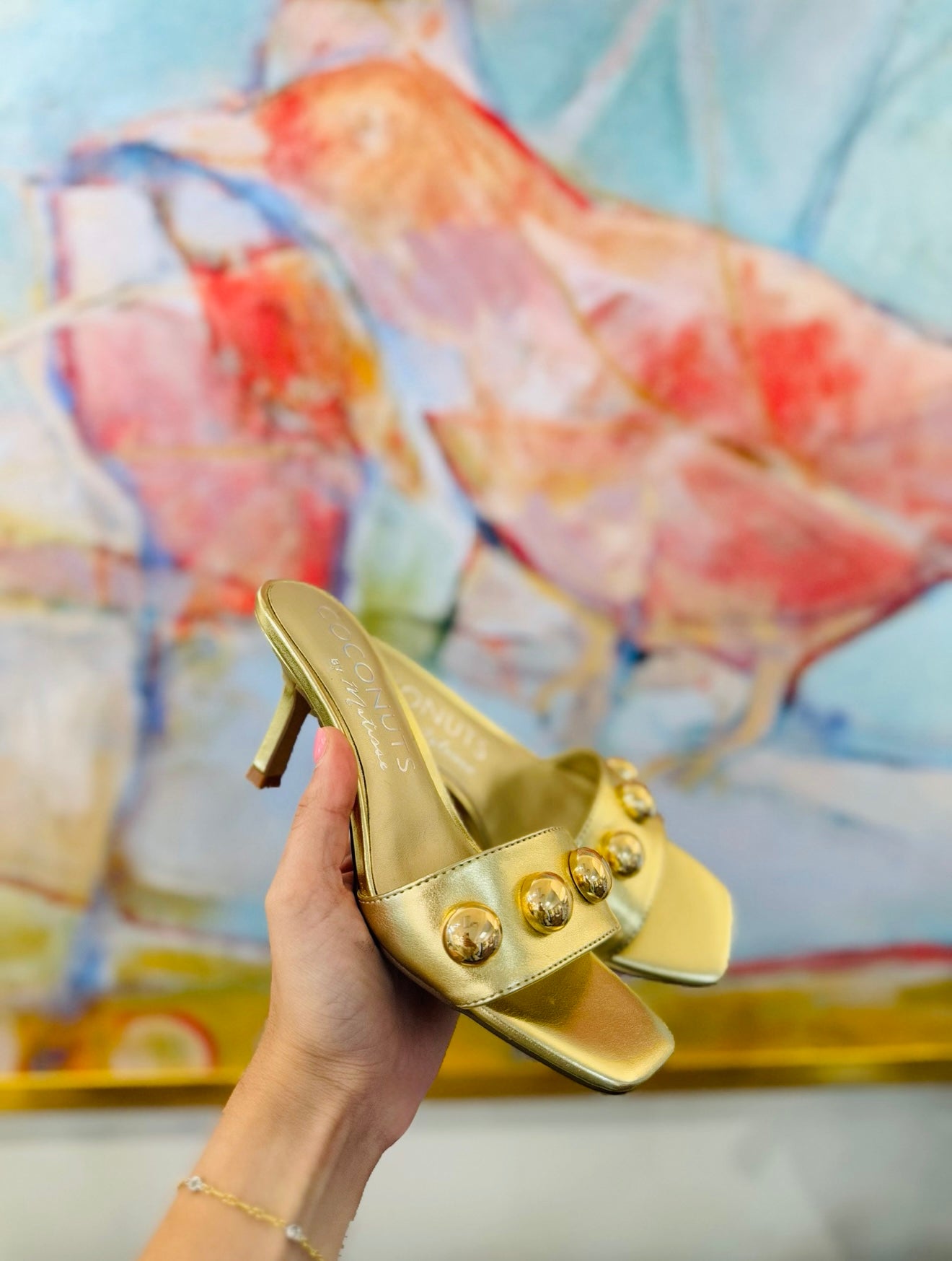 Matisse/ Theo Gold Heel
