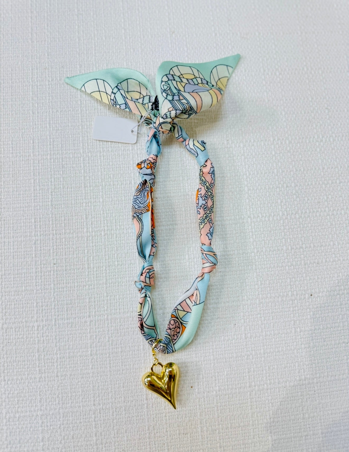 The Create Your Own Scarf Necklace-Happy Heart
