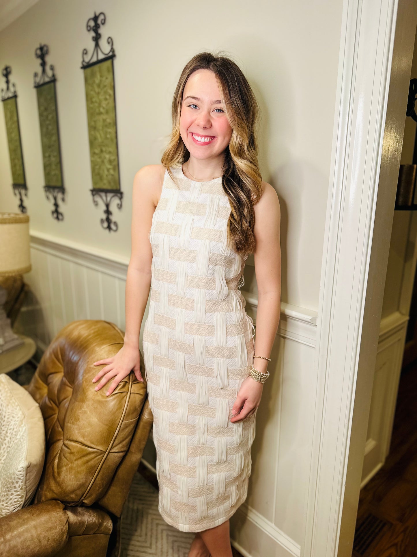 The Tulip Sand Dress/ FINAL SALE