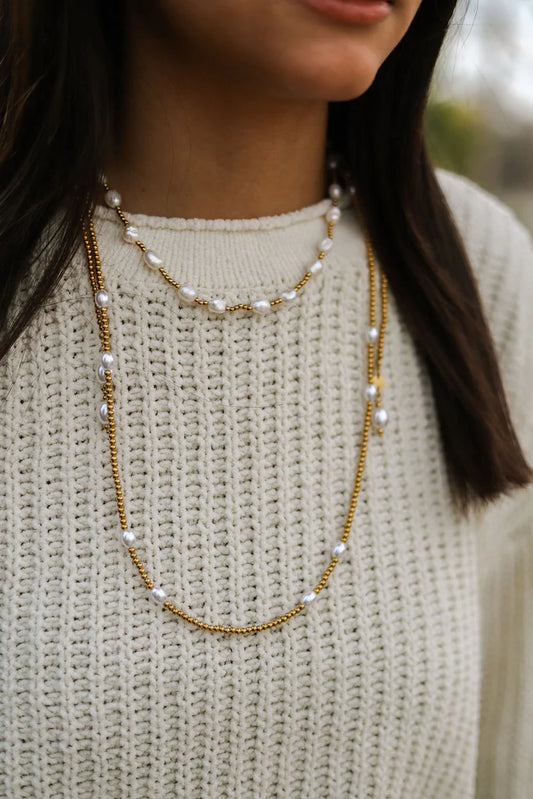 BPD/ The David Pearl Necklace/ Style A