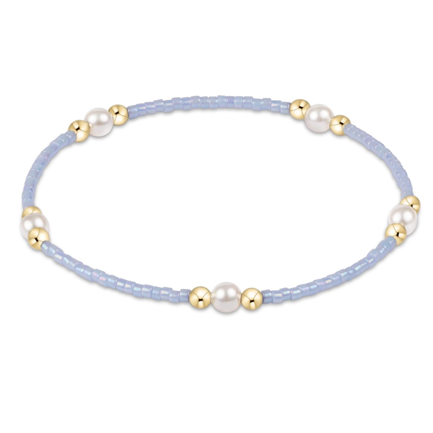 ENewton/ Hope Purpose Pearl Bracelet-Ocean Mist