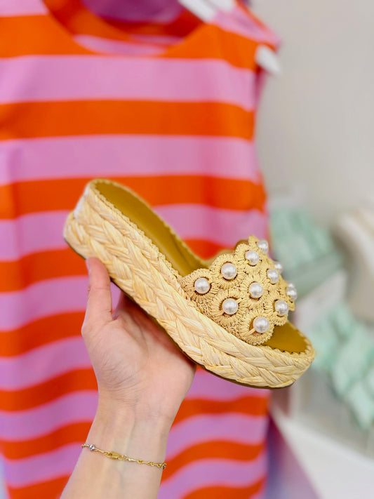 Dolce Vita/ The Caper Pearl Platform/ FINAL SALE