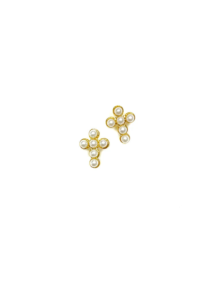 BPD/ The Pearl Cross Stud