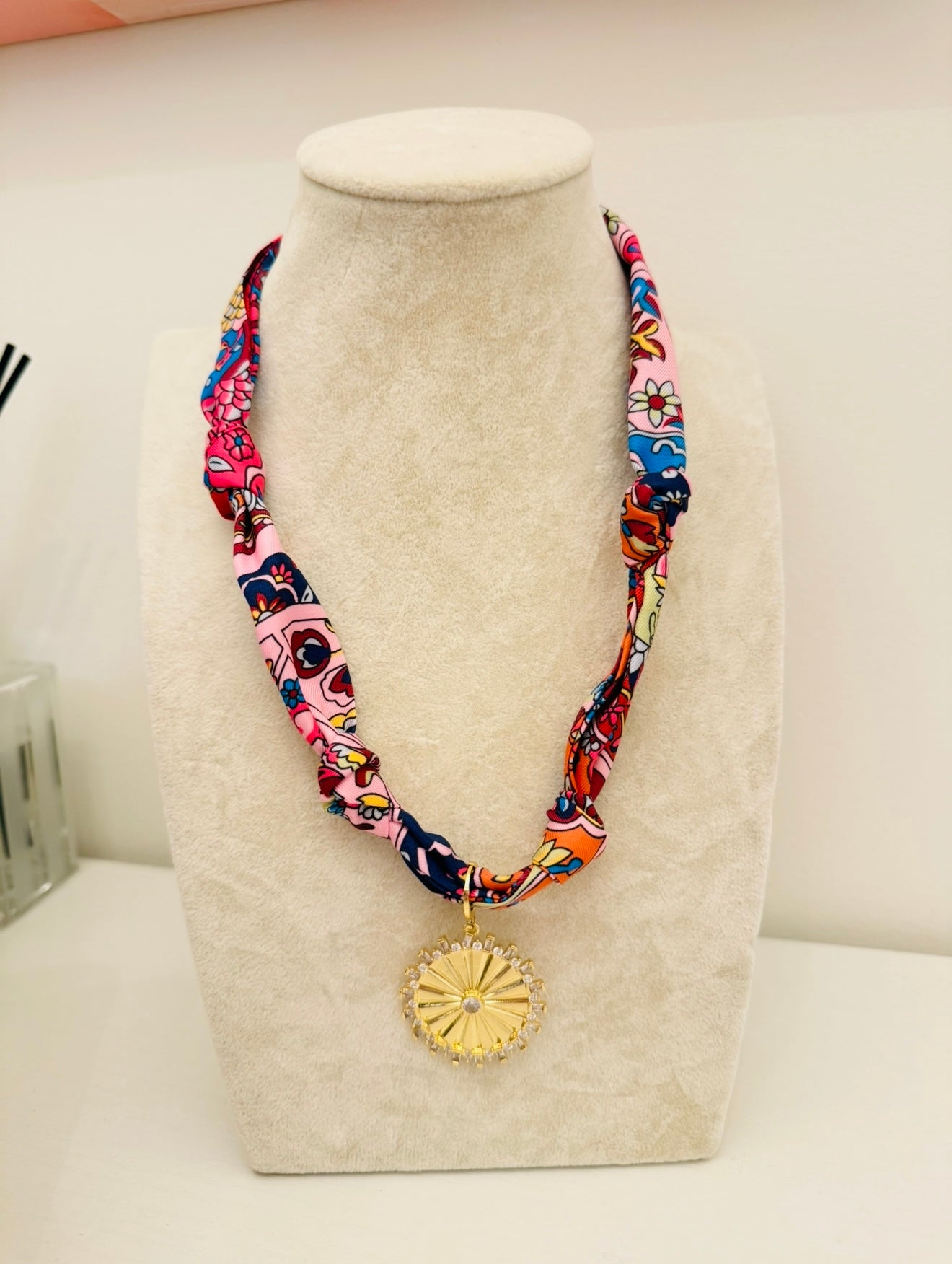 The Create Your Own Necklace-Scarf JJ-Large Coin