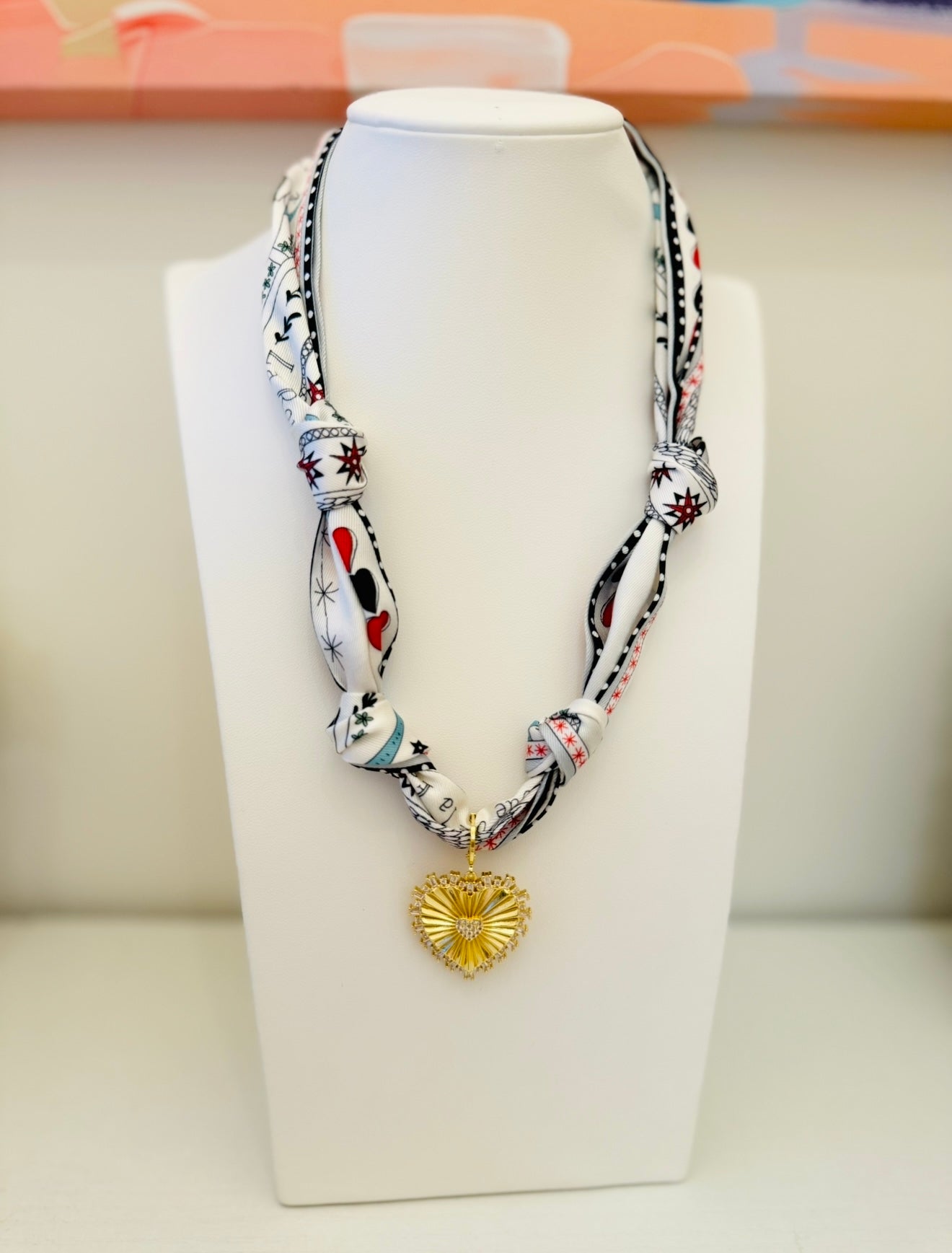 The Kyra Scarf Necklace