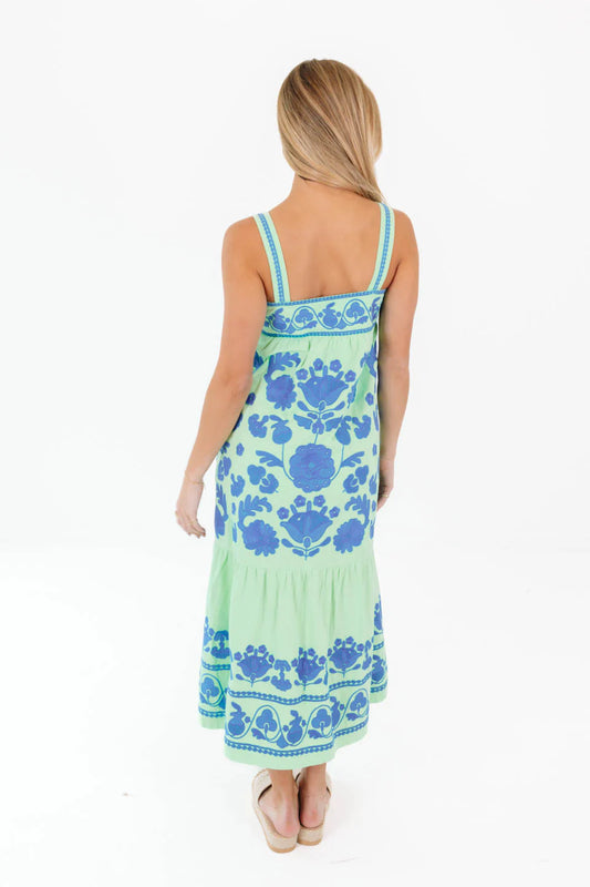 J. Marie/ Landon Midi Dress/ FINAL SALE