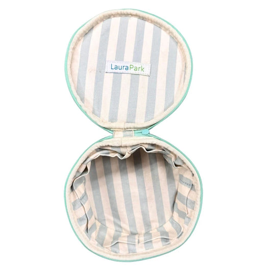 Laura Park/ Round Jewelry Case/ Brooks Avenue