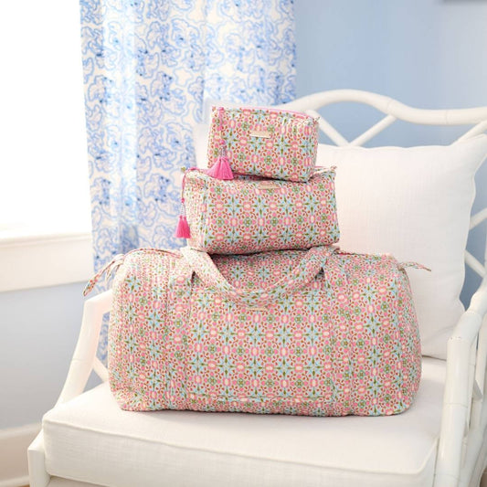 Laura Park/ Signature Large Cosmetic Bag/ Gasparilla