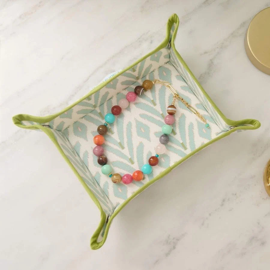 Laura Park/ Snap Tray/ Petite Frond Blue