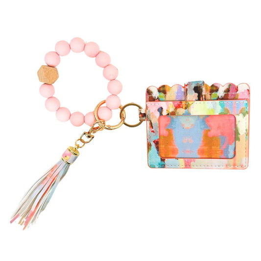 Laura Park/ Keychain Wristlet Wallet/ Brooks Avenue