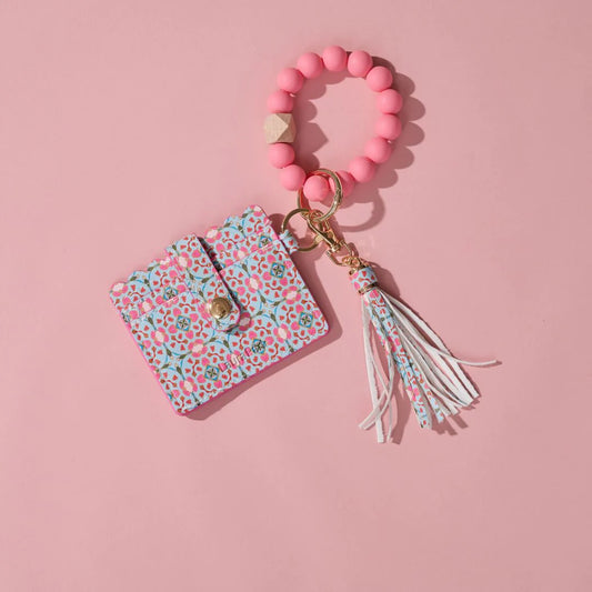 Laura Park/ Keychain Wristlet Wallet/ Gasparilla