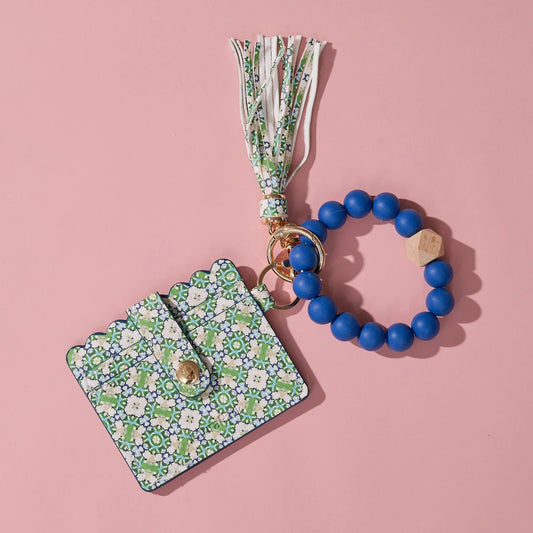 Laura Park/ Keychain Wristlet Wallet/ Serendipity