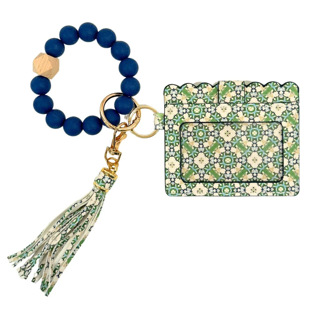 Laura Park/ Keychain Wristlet Wallet/ Serendipity